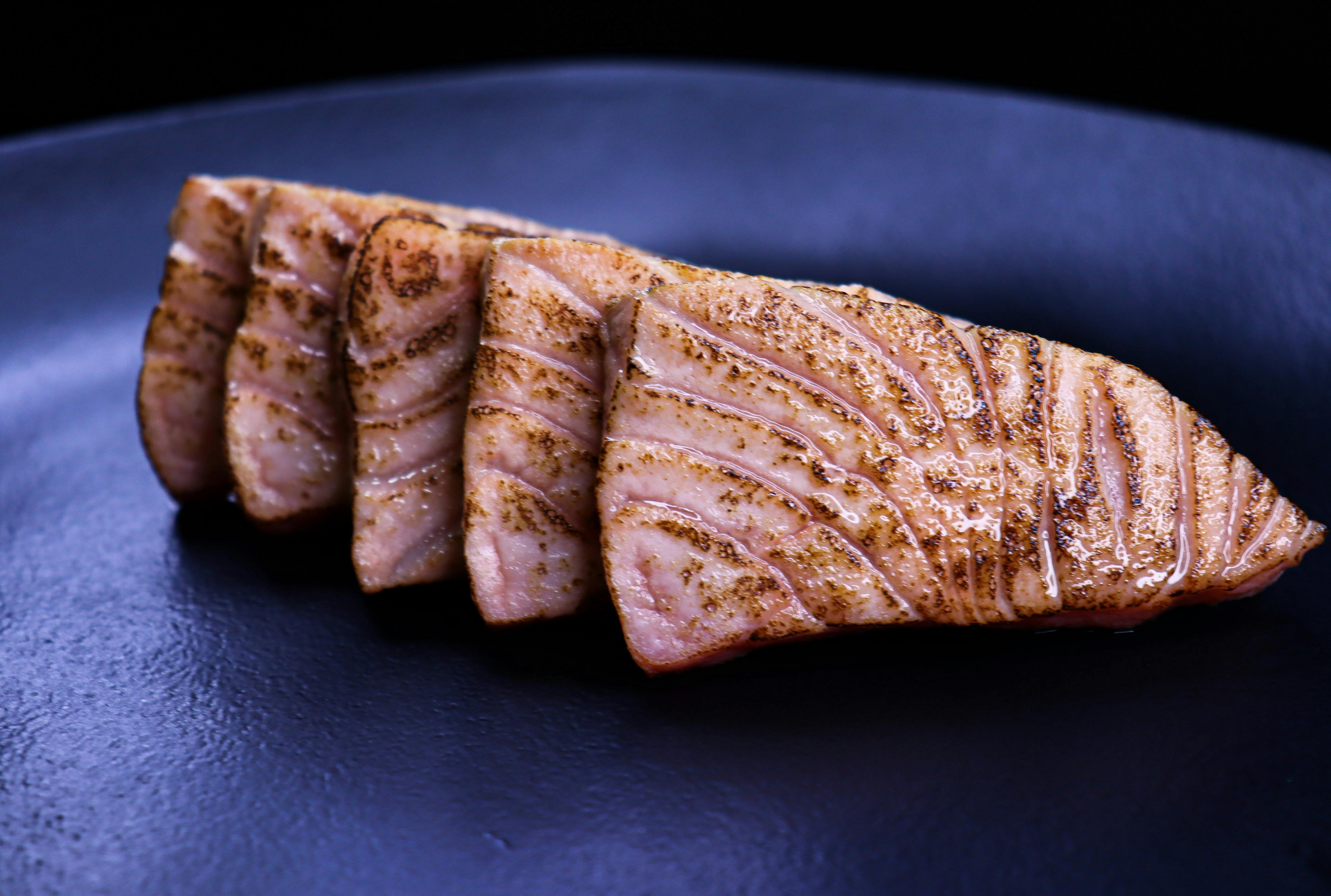 Grilled salmon